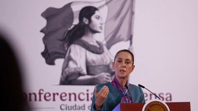 La presidenta Sheinbaum dijo que fue informada de los hechos por el secretario de la Defensa, Ricardo Trevilla