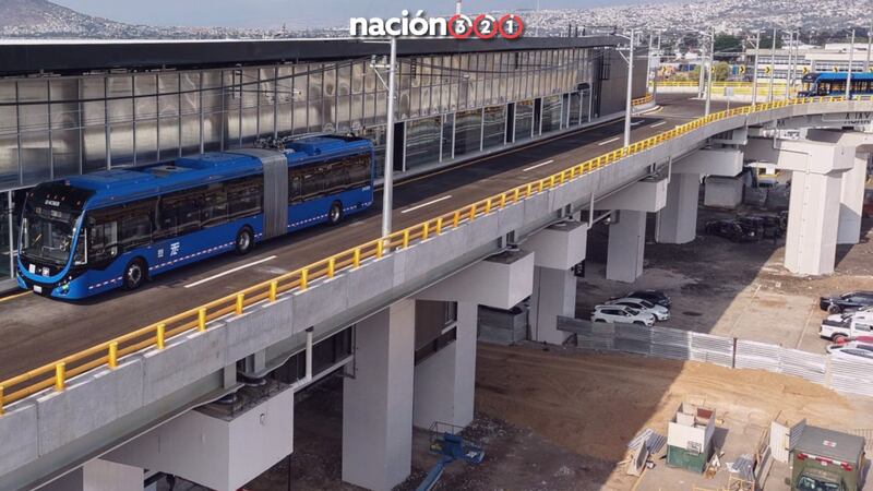 ¿Cuándo abre el trolebús elevado Chalco-Santa Martha?