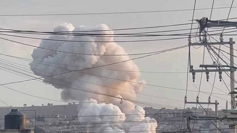 Explota polvorín en Chimalhuacán, Edomex; reportan al menos 6 heridos