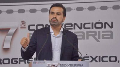 Máynez dijo que no está de acuerdo en que AMLO insulte a cualquiera que no está de acuerdo con él