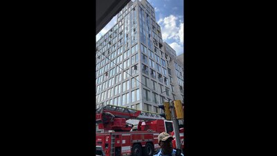 En uno de los departamentos se acumuló el gas y provocó un gran estruendo