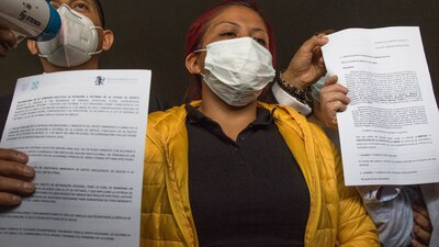 La madre del menor fallecido el tres de mayo dijo que con la denuncia no busca beneficio económico