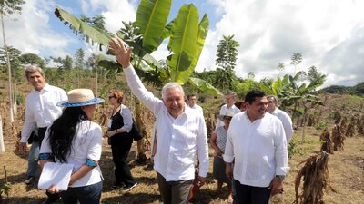 El presidente presenta el programa Sembrando Vida a funcionarios de EU