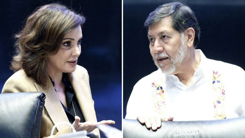 VIDEO: Lilly Téllez llama “desviado” a Noroña por tener fotos de ella en su celular