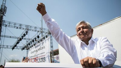 López Obrador se deslindó de los disturbios ocurridos en Oaxaca