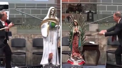 El video fue difundido por un "cordero" rebelde y se hizo viran en redes sociales