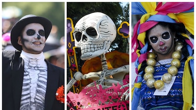 La capital mexicana celebra el Día de Muertos