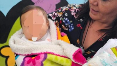 La pequeña de 6 meses de edad ya estaba bajo los cuidados de su abuela