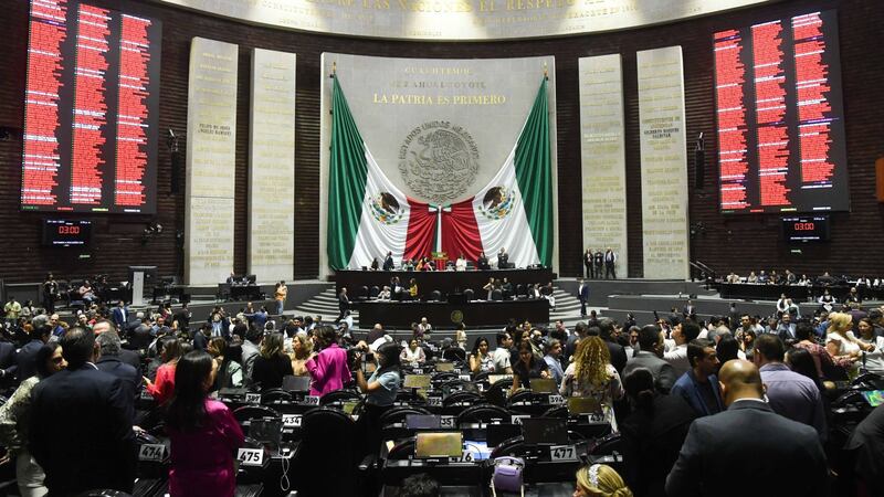 Instalan la Comisión Permanente del Congreso; Noroña es elegido como presidente