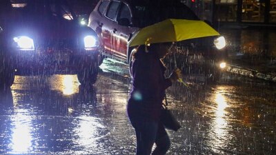 Las fuertes lluvias en la CDMX encendieron las alertas Roja y Amarilla para diversas alcaldías