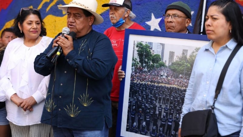 CNTE regresa a la CDMX: docentes se manifiestan afuera de las oficinas de la SEP