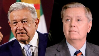 El senador republicano Lindsey Graham cuestionó ayer si los cárteles de la droga dominan en México