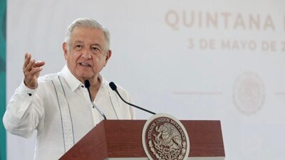 En su conferencia matutina en Quintana Roo