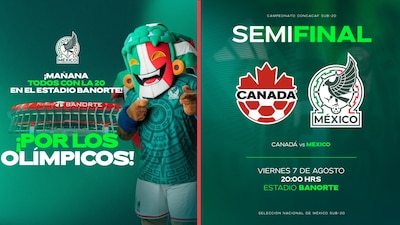 ¡Gran oferta! México vs Canadá: así puedes ir a la semifinal Sub-20 desde 223 pesos