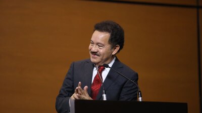 Líder de la bancada de Morena en San Lázaro.