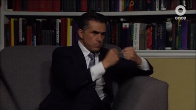 Sergio Mayer interpretando al exmandatario Enrique Peña Nieto