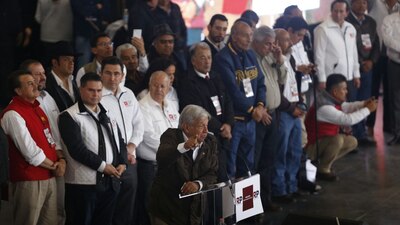 Las RSP apoyaron a AMLO en la campaña