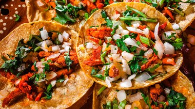 Unos tacos al pastor para calmar el hambre