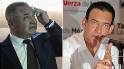 García Luna habría conocido a Moreira cuando el gobernador le pidió ayuda con un tema de seguridad