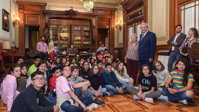¿Te hubiera gustado tener una visita guiada del presidente?
