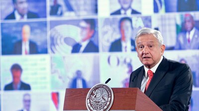 El Presidente López Obrador se enlazó con integrantes del G20