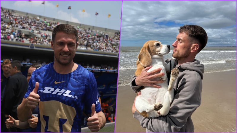 Aaron Ramsey deja Pumas tras perder a su perrita y preocupaciones por inseguridad en México