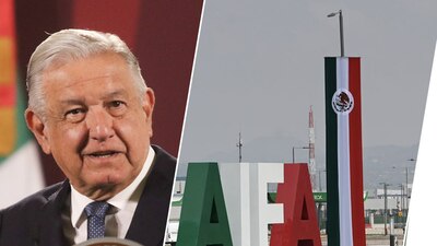AMLO reiteró que "el Aeropuerto Felipe Ángeles es de clase mundial"