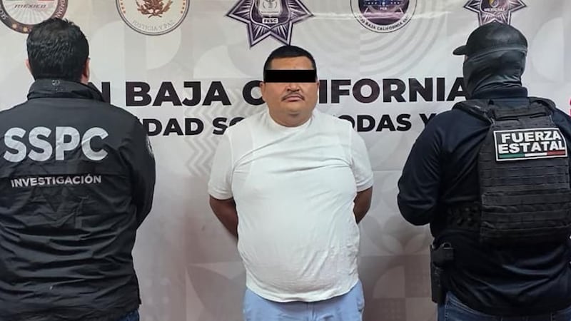 Detienen en Mexicali a ‘Isra’, presunto operador de ‘Los Rusos’, ligado al Cártel de Sinaloa