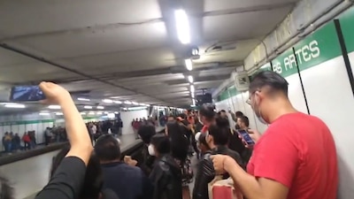 Los usuarios convirtieron el momento en un hecho viral en redes sociales