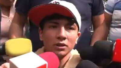 El joven salió del hospital Rubén Leñero, en la CDMX