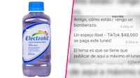Exponen campaña de desprestigio contra Electrolit; pagan hasta 48 mil pesos