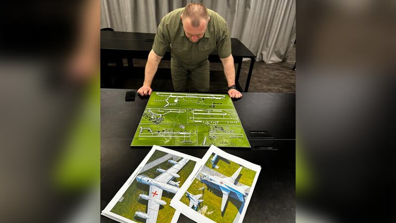 Ucrania destruye 40 aviones de Rusia previo a las negociaciones de paz