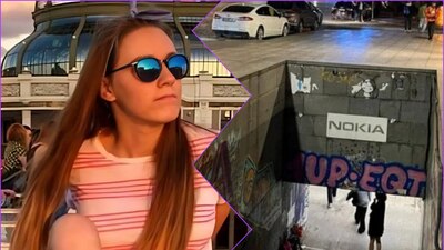 La creadora de contenido Arina Glazunova cayó de las escaleras cuando grababa un video