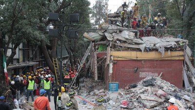 Tan solo en la CDMX se colapsaron 38 estructuras, entre ellos unidades habitacionales