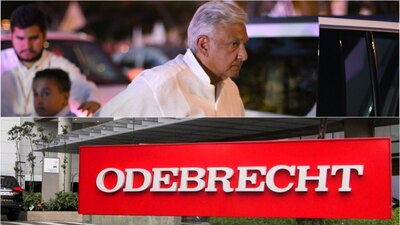 Los adversarios de AMLO acusan al candidato presidencial de tener en su equipo a una persona ligada a Odebrecht
