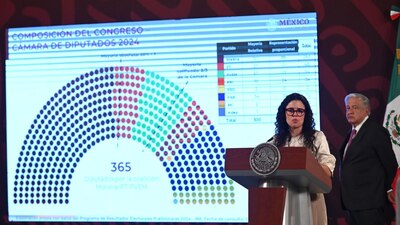 Dijo que una mayoría calificada implica la posibilidad de llevar a cabo reformas constitucionales