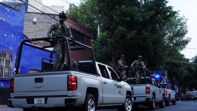 GN y el Ejército continúan en labores de seguridad en la zona