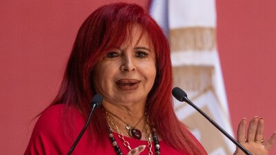 La gobernadora se encuentra en otra polémica por un audio falso.