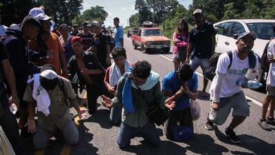 Más de 6 mil migrantes se encuentran ya en México y buscan llegar a EU