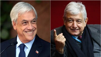 El presidente chileno invitó a López Obrador a Santiago