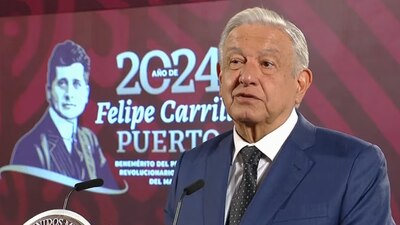 AMLO consideró que, para favorecer la corrupción, sus opositores se niegan a la reforma judicial