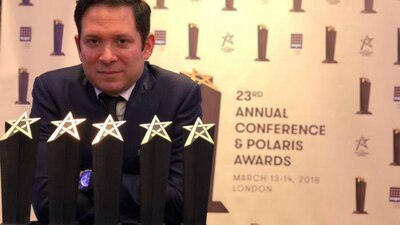 Sergio José Gutiérrez obtuvo 5 premios EAPC Polaris Awards