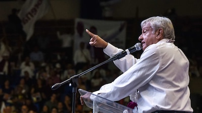 López Obrador ha prometido cambios radicales en torno al presidente si gana el 1 de julio