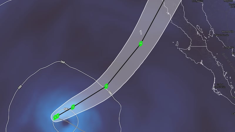 Tormenta Tropical ‘Rachel’ cambia su ruta y ahora se dirige a Baja California