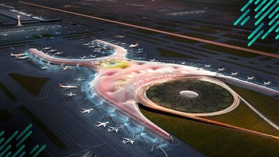 Así se vería el proyecto aeroportuario que impulsa el gobierno mexicano