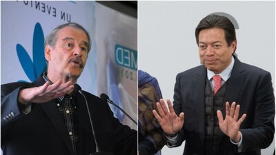 Mario Delgado y Vicente Fox tuvieron una pequeña peleita este lunes