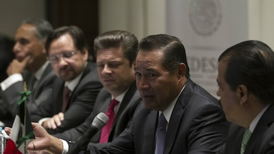 El secretario de Desarrollo Social, Luis Miranda, estuvo de gira en el Edomex