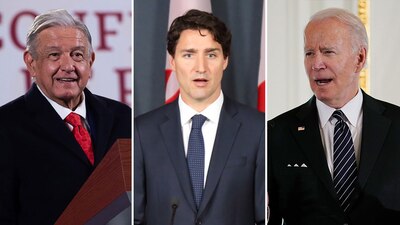 Los tres mandatarios tendrán una cumbre en México a principios de enero