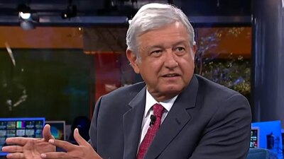 López Obrador aseguró en entrevista con Televisa que no guarda rencor por no ganar la presidencia