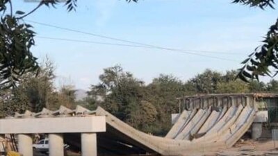 Falla humana provoca desplome de puente en construcción en Sinaloa